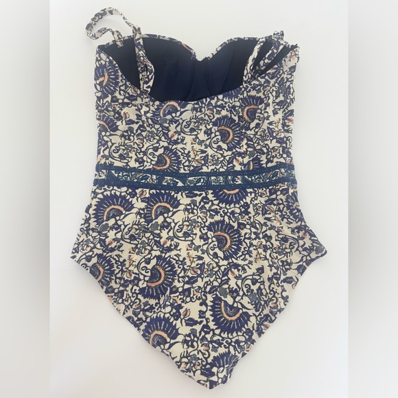 Tory Burch One Piece Swimsuit Size Medium And Cover Up - Picture 4 of 14